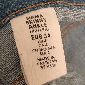 H&M Maternity Jeans